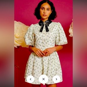 DREAM Sister Jane Wonder Flower Mini Dress size M+ USA Size 8